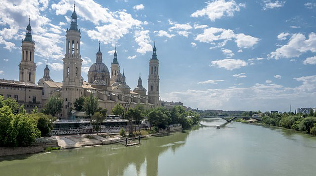 Zaragoza y el río Ebro